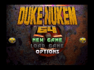 Duke Nukem 64 (USA) Title Screen